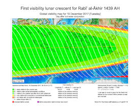 Visibility Map for Rabi-ul Thani 1439 AH (b)